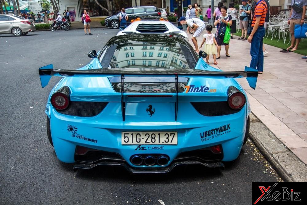 Thậm chí, khoảng sáng gầm của Ferrari 458 Italia sau khi được trang bị hệ thống nâng phuộc của Air Rex còn cao hơn bất kỳ siêu xe nào. Thậm chí, khoảng sáng gầm của Ferrari 458 Italia sau khi được trang bị hệ thống nâng phuộc của Air Rex còn cao hơn bất kỳ siêu xe nào