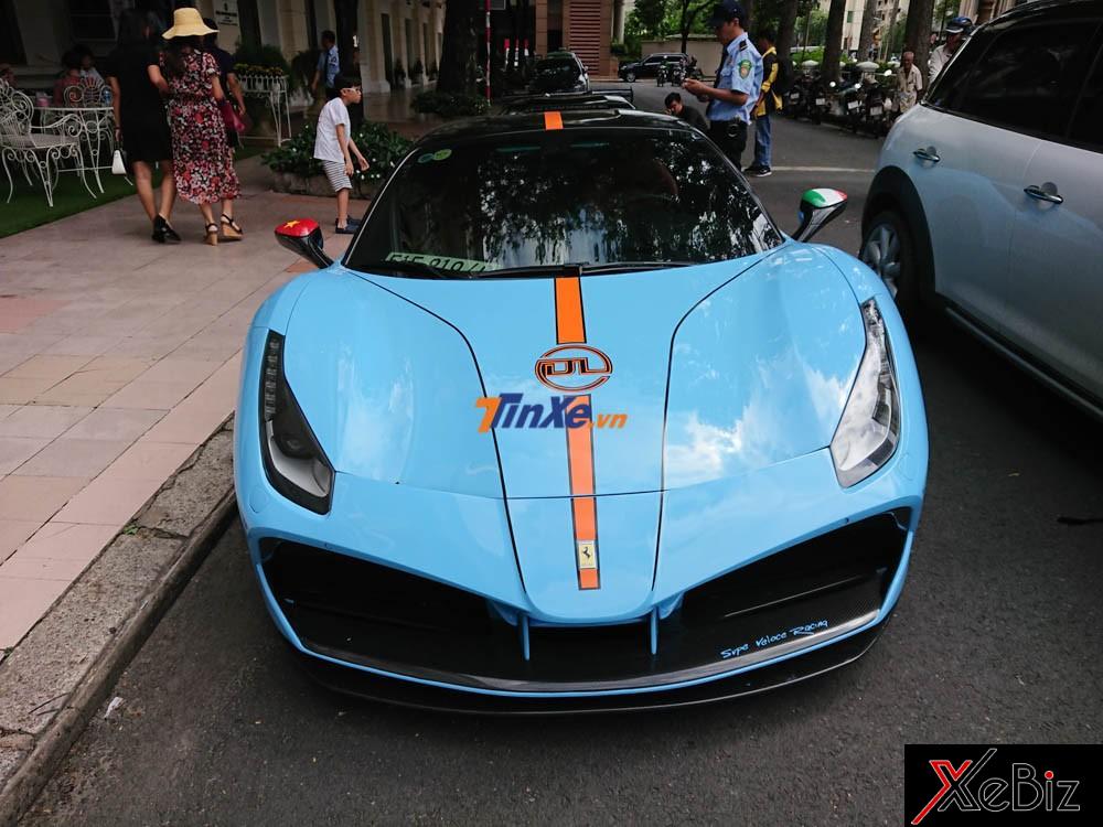 Siêu xe Ferrari 488 GTB với gói độ SVR độc nhất Việt Nam