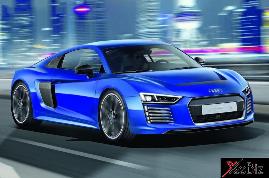 Audi R8 E-tron đã là mẫu R8 chạy điện thuần chủng đầu tiên