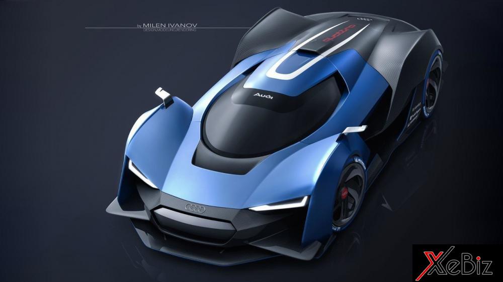 Lộ diện hình ảnh Audi RS Concept kết hợp siêu xe và xe đua 7