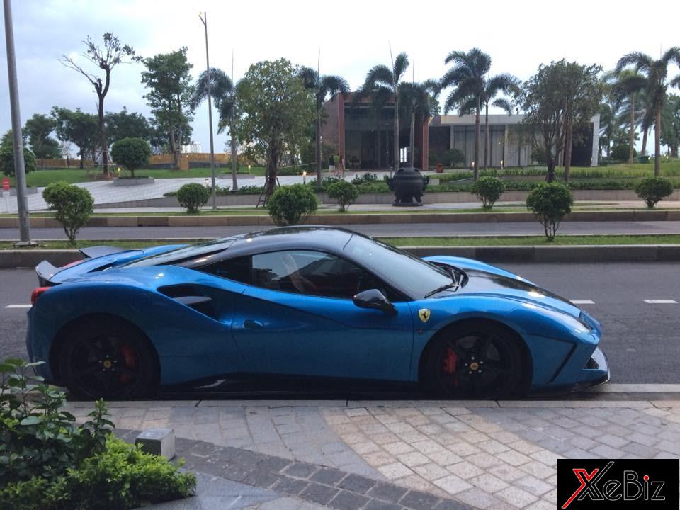 Bản độ Ferrari 488 GTB còn thiếu bộ mâm đang trên đường về nước Bản độ Ferrari 488 GTB còn thiếu bộ mâm đang trên đường về nước