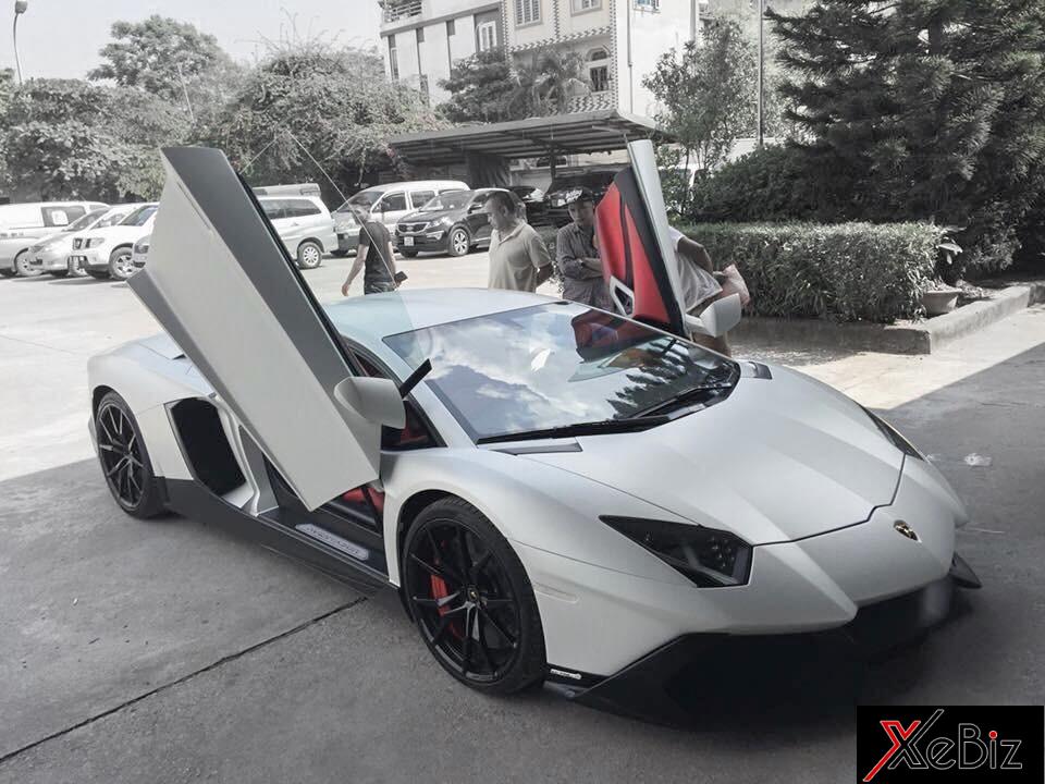 Lamborghini Aventador độ body kit bản giới hạn