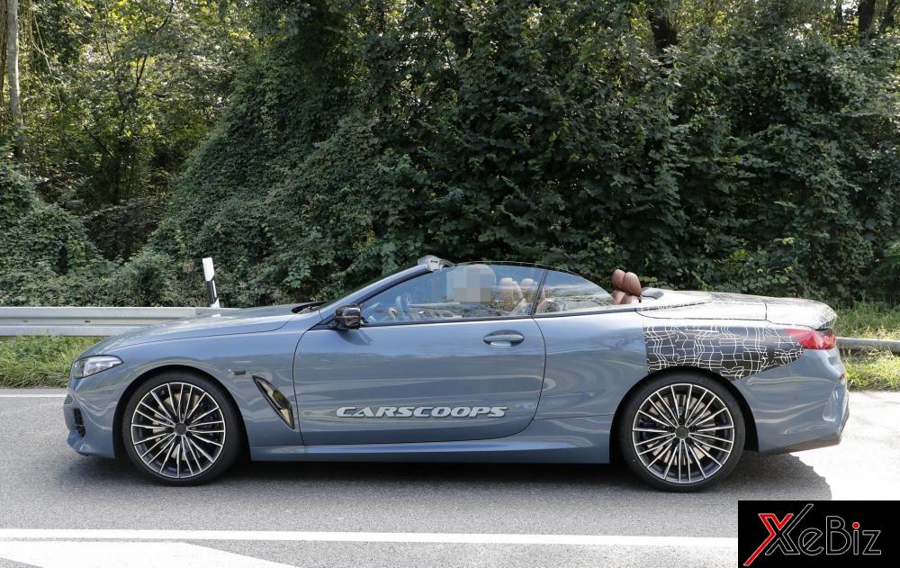 BMW 8-Series Convertible 2019 có những đường gân mạnh mẽ trên sườn xe BMW 8-Series Convertible 2019 có những đường gân mạnh mẽ trên sườn xe