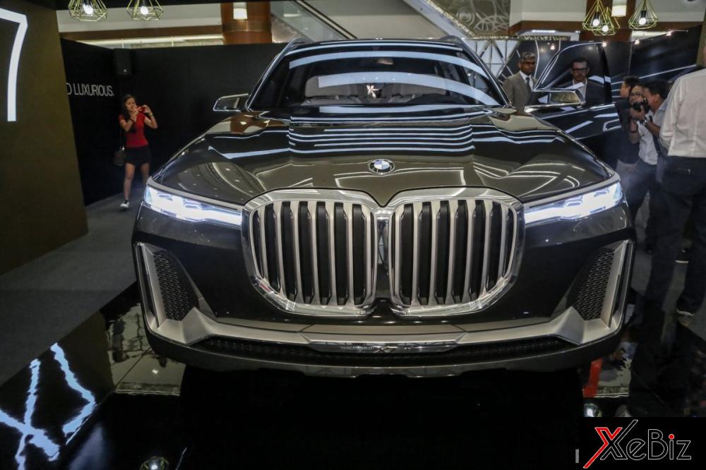Đầu xe BMW Concept X7 iPerformance