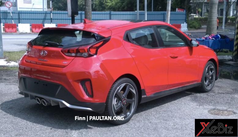 Hyundai Veloster 2019 chạy thử tại Malaysia Hyundai Veloster 2019 chạy thử tại Malaysia
