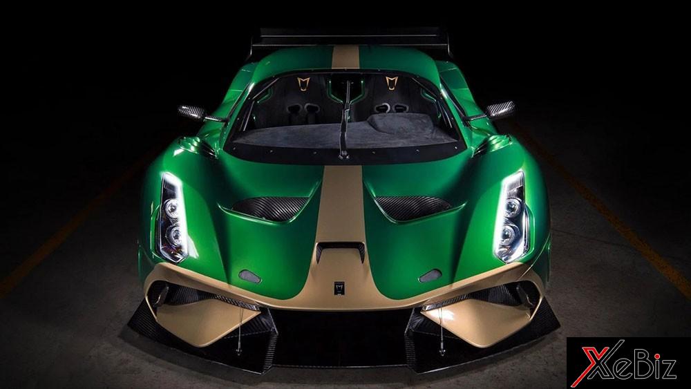 Brabham BT62 với bộ chẻ khí trước cỡ lớn
