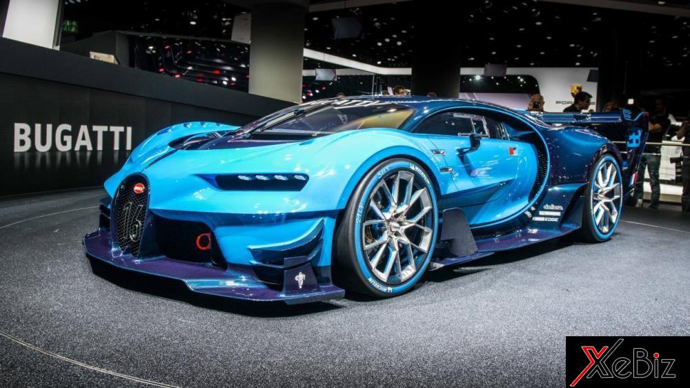 Bugatti Vision Gran Turismo chính là phiên bản concept của Chiron
