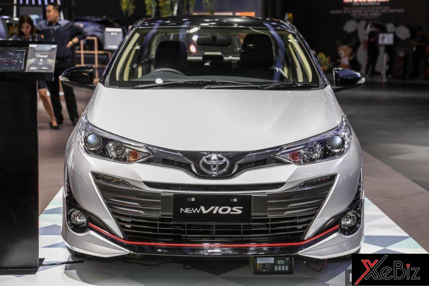 Thiết kế đầu xe như mặt gã hề Joker của Toyota Vios TRD 2018