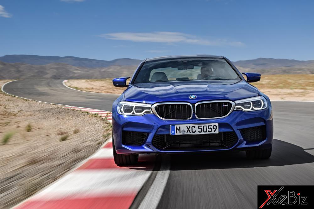 BMW M5 2018 có hiệu suất tăng cao hơn.