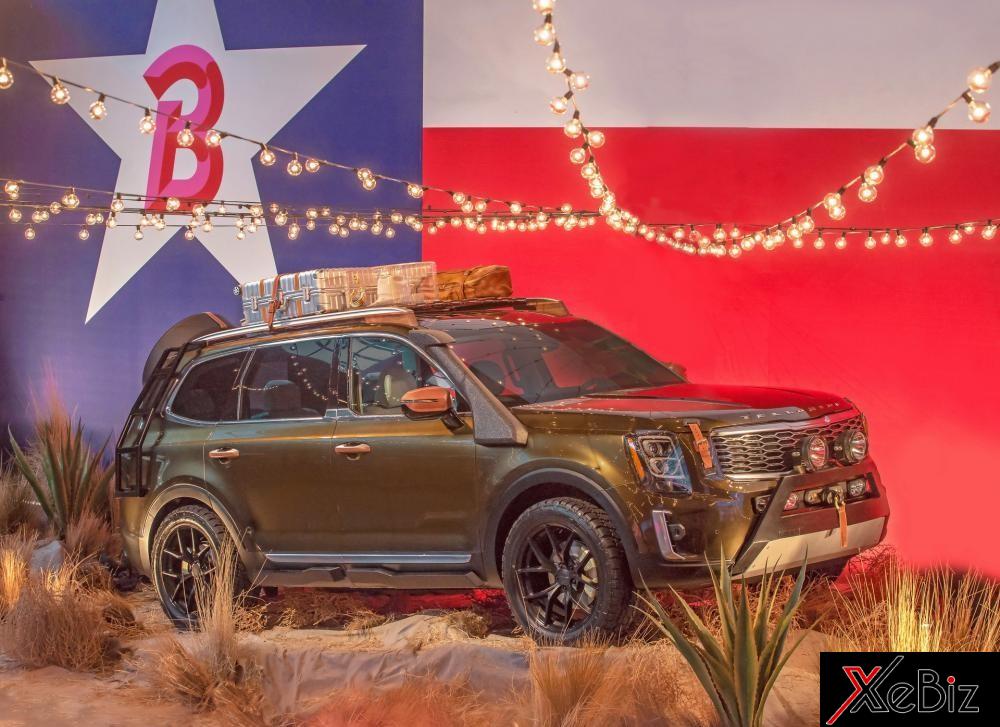 Chiếc Kia Telluride độ sở hữu thiết kế ngoại thất hầm hố