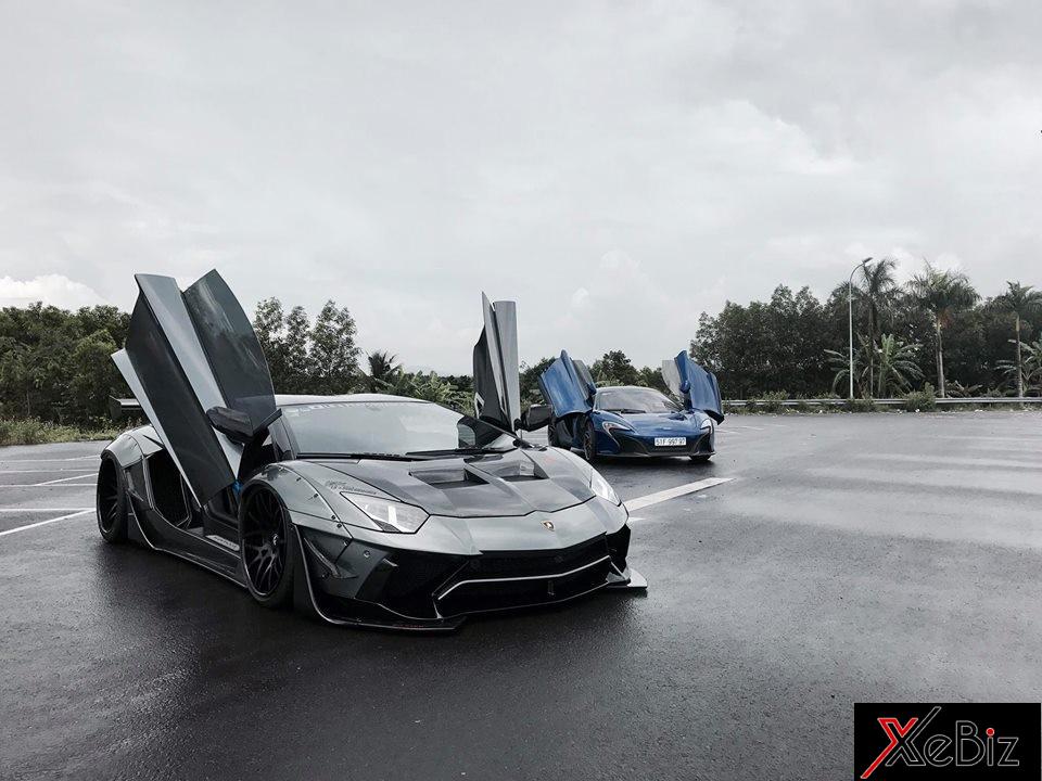 Lamborghini Aventador độ bản giới hạn Liberty Walk Lamborghini Aventador độ bản giới hạn Liberty Walk
