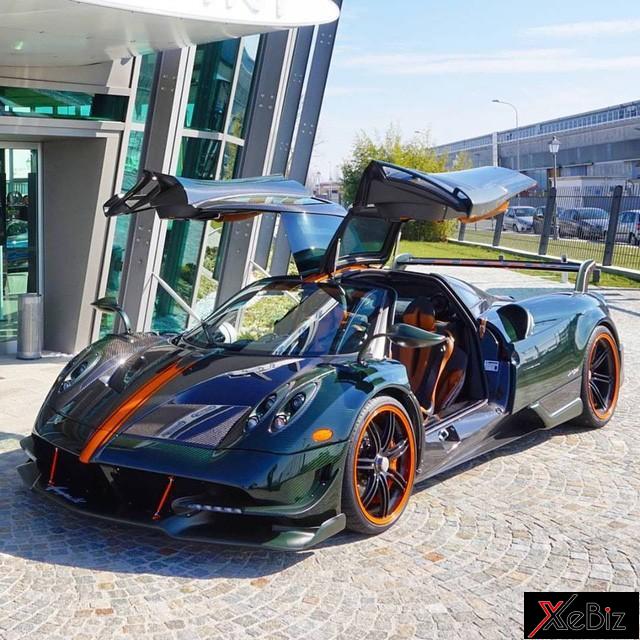 Bên cạnh Ferrari F12tdf, Pagani Huayra BC  cũng nằm trong bộ sưu tập của Greg Ferrari F12tdf, Pagani Huayra BC thuộc bộ sưu tập siêu xe của đại gia Greg