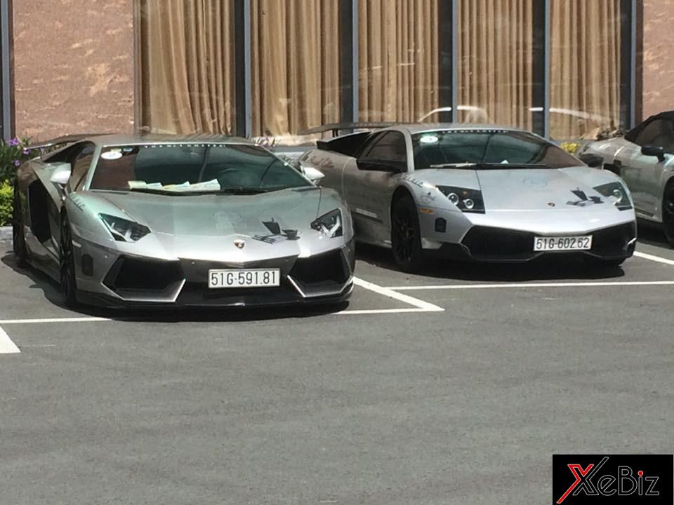 Lamborghini Aventador LP700-4 và Lamborghini Murcielago LP670-4 SV
