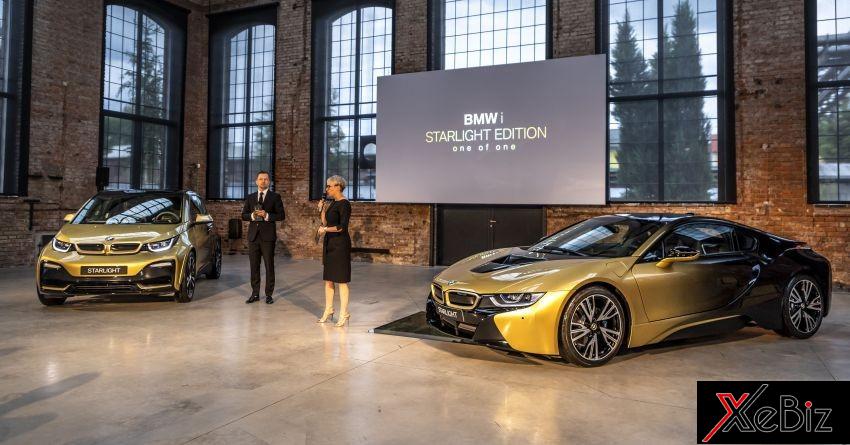 BMW i8 và i3 Starlight Edition được dát vàng lấp lánh BMW i8 và i3 Starlight Edition được dát vàng lấp lánh