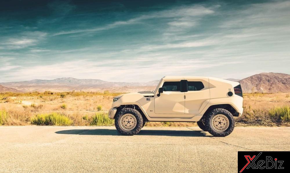 Rezvani Tank Military Edition có khả năng chống chịu đạn từ súng trường
