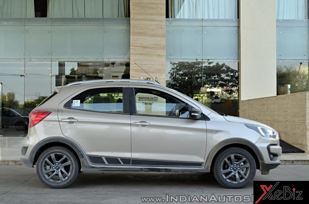 Ford Freestyle 2018 có kích thước lớn hơn Figo