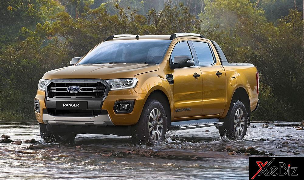 Ford Ranger mới vẫn duy trì khả năng lội nước 800mm Ford Ranger mới vẫn duy trì khả năng lội nước 800mm
