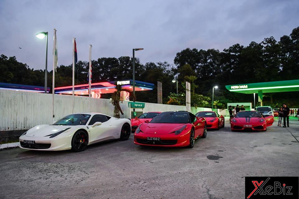 Không chỉ có Lamborghini, Ferrari cũng là hãng siêu xe được giới nhà giàu Singapore ưa chuộng