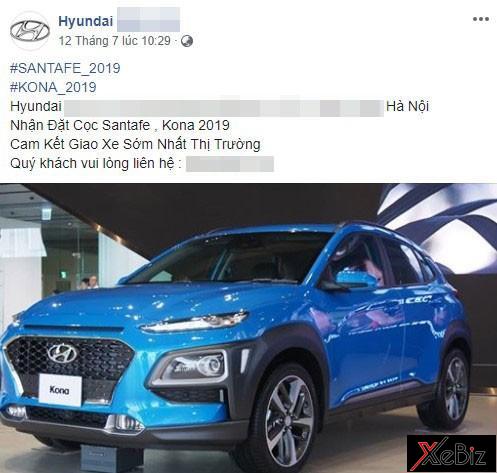 Các đại lý Hyundai bắt đầu nhận đặt cọc Hyundai Kona 2018