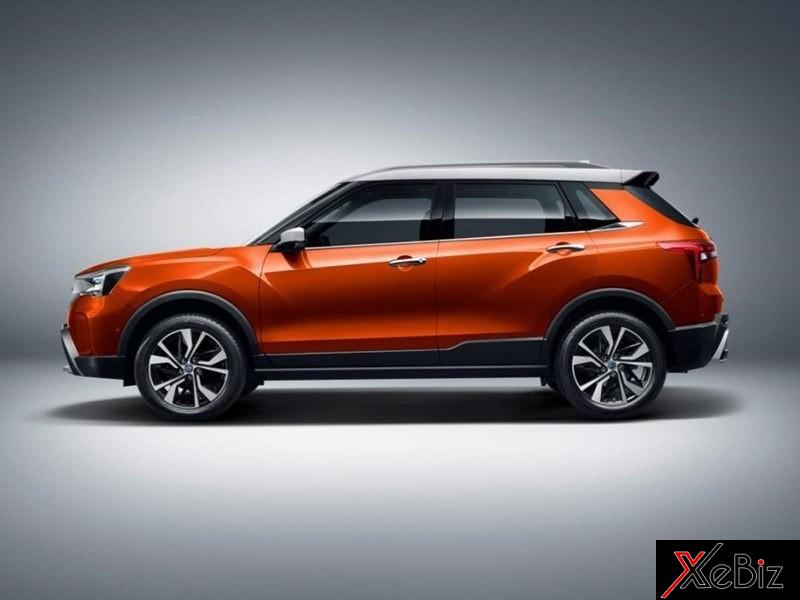 Venucia T60 khi nhìn ở bên sườn