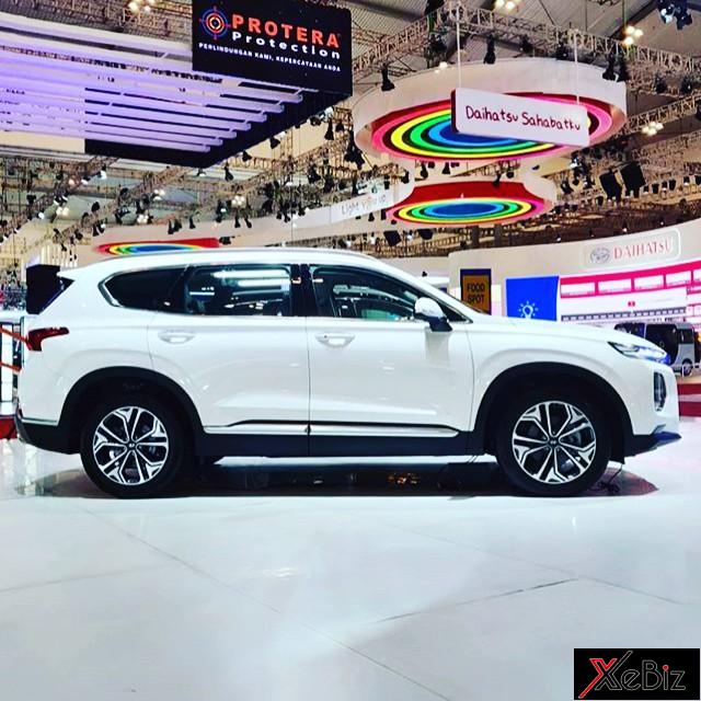 Hyundai Santa Fe 2019 có kích thước lớn hợn trước Hyundai Santa Fe 2019 có kích thước lớn hợn trước