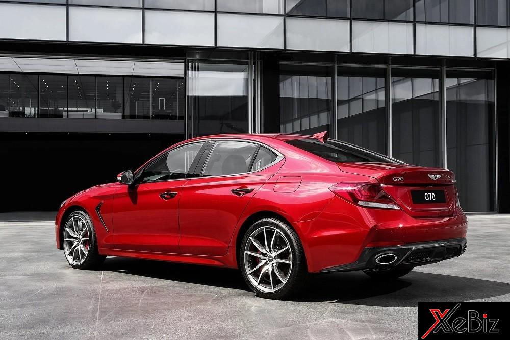 Genesis G70 2019 sở hữu thiết kế ngoại thất khá thể thao