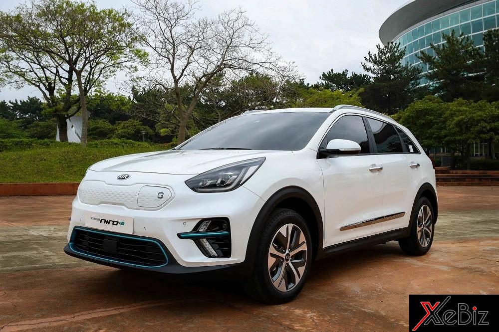 Cận cảnh thiết kế đầu xe của Kia Niro EV 2018 Cận cảnh thiết kế đầu xe của Kia Niro EV 2018