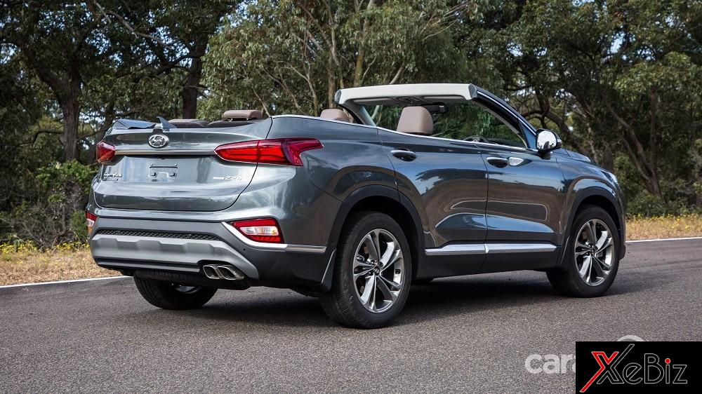 Chiếc Hyundai Santa Fe Cabriolet này ra đời để phục vụ quảng cáo Chiếc Hyundai Santa Fe Cabriolet này ra đời để phục vụ quảng cáo