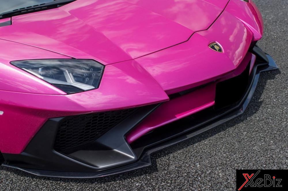 Lamborghini Aventador SV được “thay áo hồng” nhờ Liberty Walk 2 Lamborghini Aventador SV được “thay áo hồng” nhờ Liberty Walk 3
