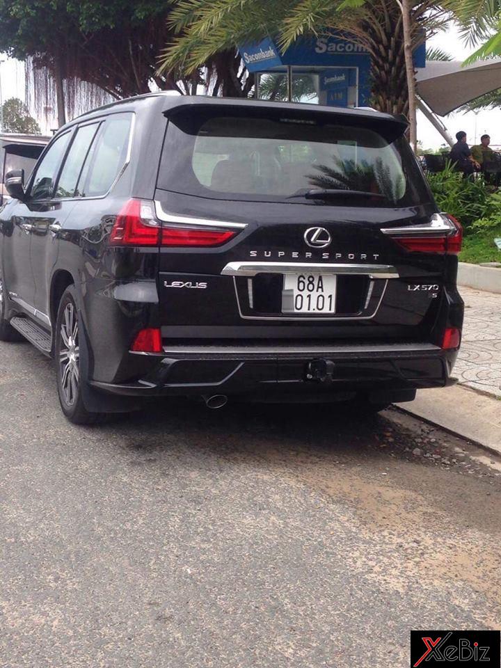 Lexus LX570 Super Sport 2018 này mang biển kiểm soát của Kiên Giang Lexus LX570 Super Sport 2018 này mang biển kiểm soát của Kiên Giang