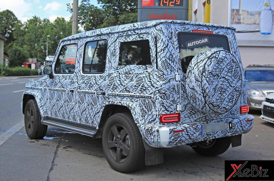 Lộ lưới tản nhiệt mới của Mercedes-AMG G63 2018.