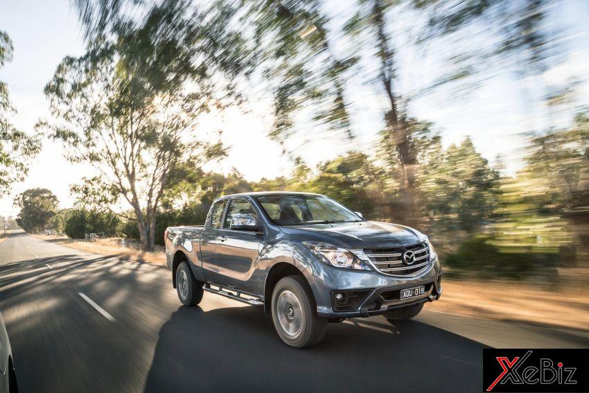 Mazda BT-50 2018 có góc tiếp cận giảm 0,4 độ