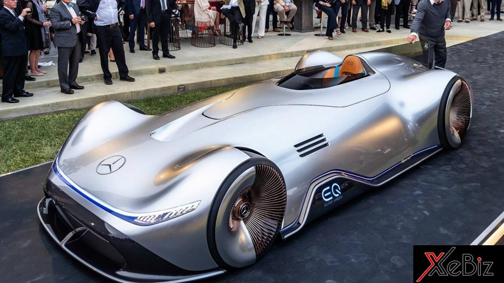 Mercedes-Benz EQ Silver Arrow có 1 chỗ ngồi và dài 5,3 m