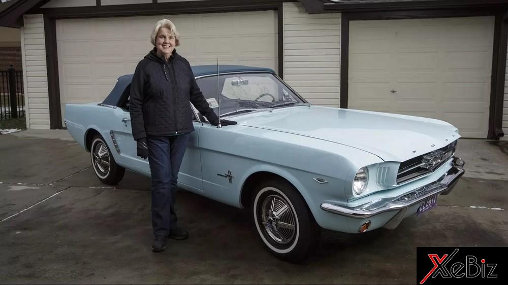 Bà Wise đã mua chiếc xe ngay cả khi Ford Mustang chưa chính thức ra mắt