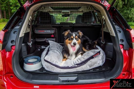 Ngôi nhà di động Nissan X-Trail Paw Pack cho cún cưng Nissan X-Trail Paw Pack thiết kế riêng cho cún yêu