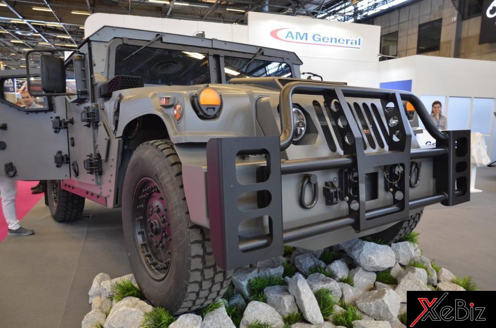 NXT 360 có trang bị vượt trội so với mẫu Humvee đã ra đời cách đây 34 năm