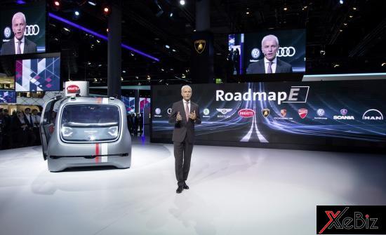 Volkswagen đẩy mạnh phát triển xe điện trong tương lai  Volkswagen chuyển hướng sang xe điện