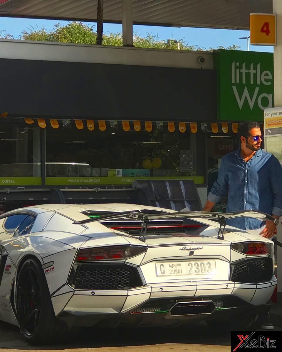 Anh Alfahim bên chiếc Lamborghini Aventador LP760-2 của mình
