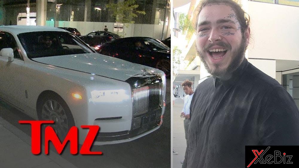 Tuy nhiên, nhanh chóng sau đó chàng rapper đã vui vẻ bên vợ mới là chiếc Rolls-Royce Phantom thế hệ thứ 8 có giá gần nửa triệu đô la