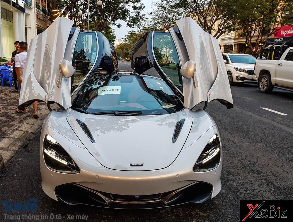 McLaren 720S đầu tiên cập bến Việt Nam mang ngoại thất màu trắng Glacier