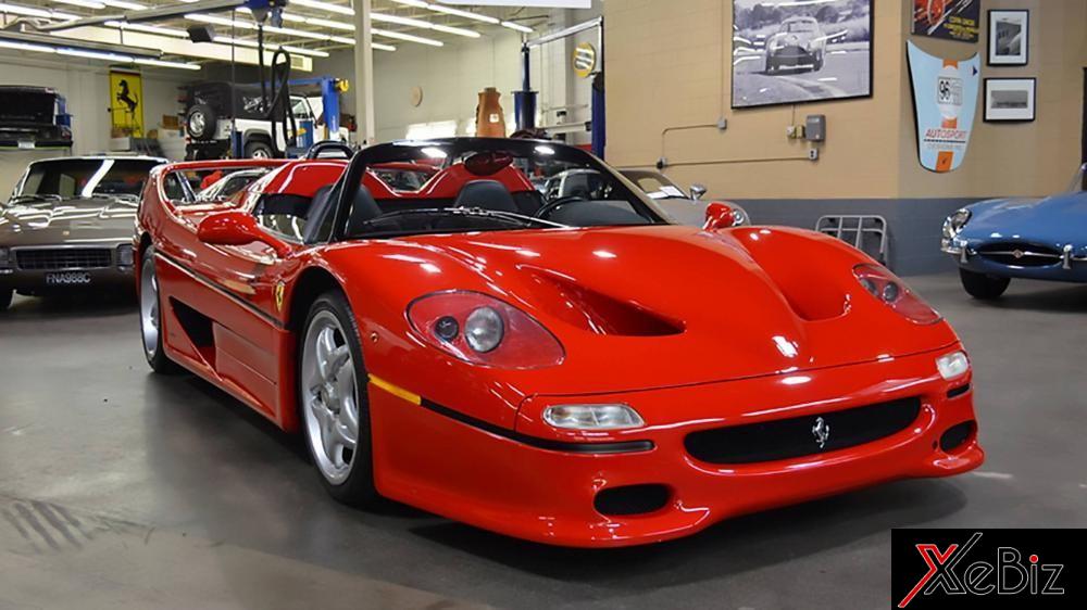 Đây còn là chiếc Ferrari F50 được giới thiệu tại triển lãm Geneva vào năm 1995. Đây còn là chiếc Ferrari F50 được giới thiệu tại triển lãm Geneva vào năm 1995.