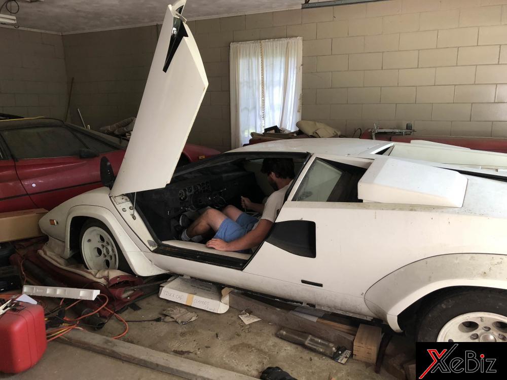 Siêu xe hàng hiếm Lamborghini Countach này thuộc sở hữu của một cụ bà