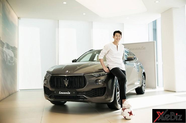 Son Heung-min làm gương mặt thương hiệu cho Maserati Levante Son Heung-min làm gương mặt thương hiệu cho Maserati Levante
