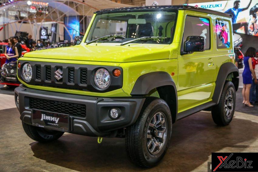 Suzuki Jimny 2019 được trưng bày đơn giản