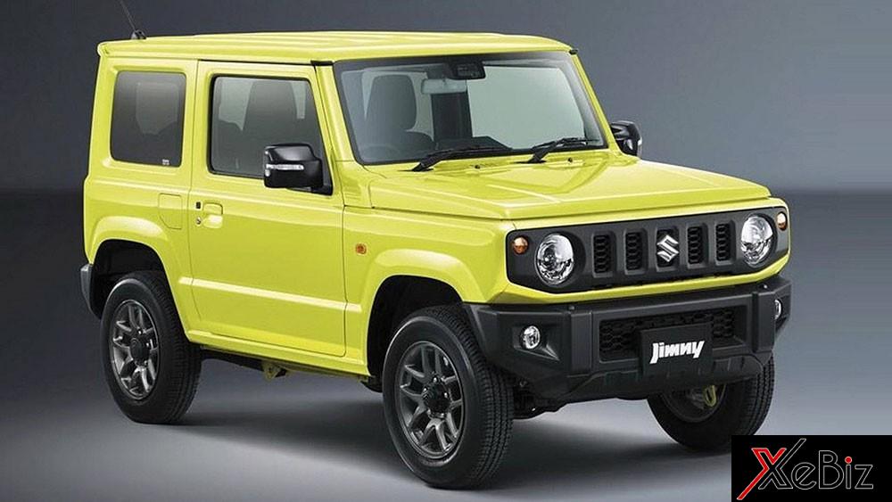 Suzuki Jimny 2019 được trang bị các loại đèn hình tròn theo phong cách cổ điển