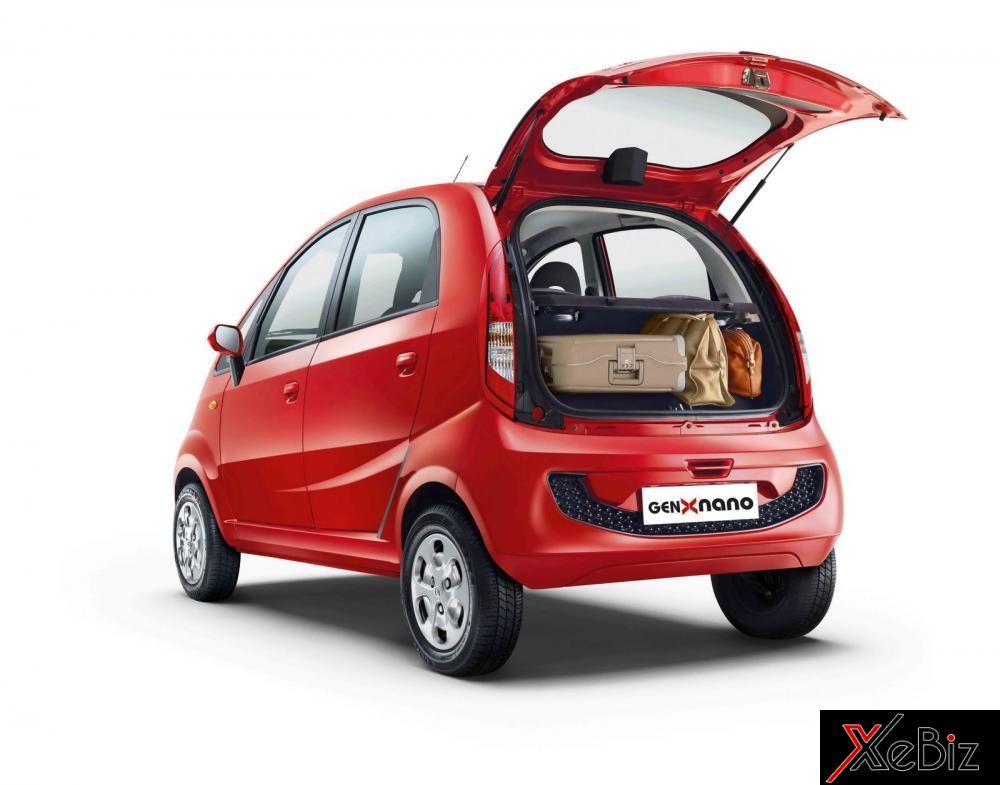 Phía sau của Tata Nano GenX