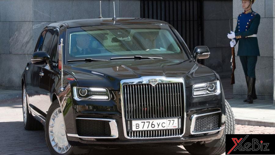 Chiếc limousine của Tổng thống Putin có thiết kế giống Rolls-Royce Chiếc limousine của Tổng thống Putin có thiết kế giống Rolls-Royce