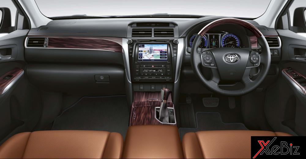 Toyota Camry thêm camera toàn cảnh.