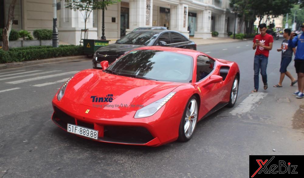 Ferrari 488 GTB của Tuấn Hưng