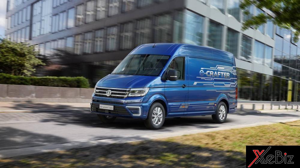 Volkswagen Crafter chạy điện Volkswagen Crafter chạy điện.
